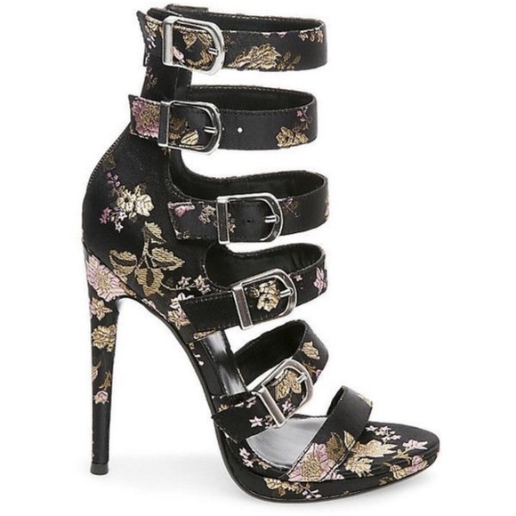 Steve Madden Strap up Stiletto Heels - Picture 2 of 13